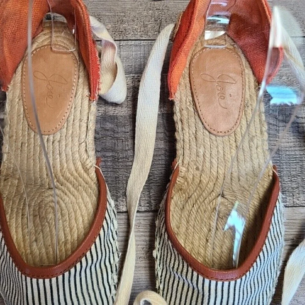 JOIE Miramar Espadrille Flat Sandals Gladiator